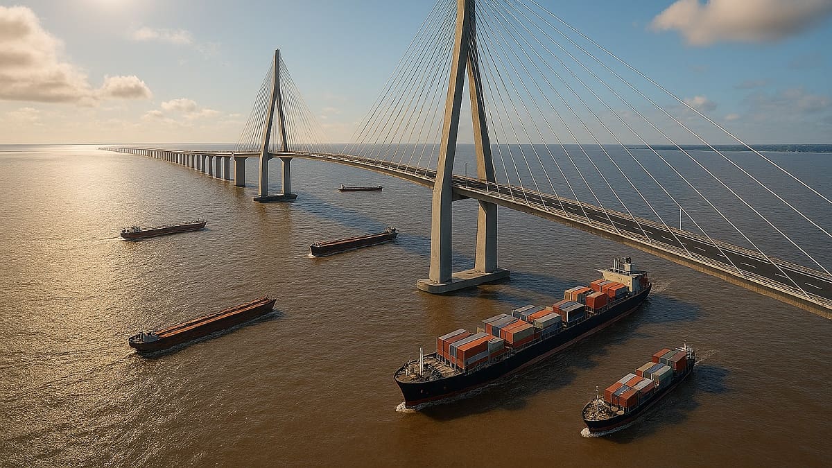 Megaobra en América Latina: el puente monumental de 300 millones de dólares que despertó el interés de China