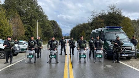 Villa Mascardi, operativo, mapuches, Foto NA