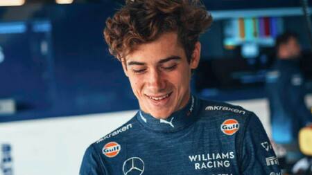 Franco Colapinto. Foto: X @WilliamsRacing