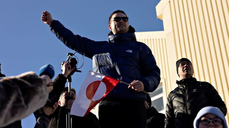 Jens-Frederik Nielsen, el futuro presidente de Groenlandia.