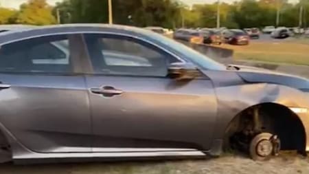 Robo en la Riccheri. Foto: captura video