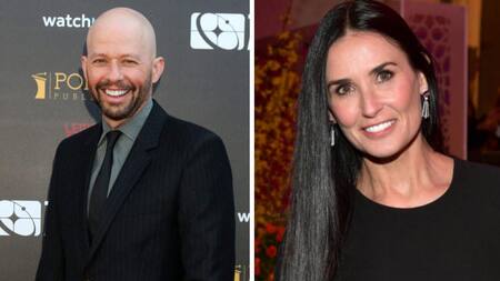 Demi Moore y Jon Cryer
