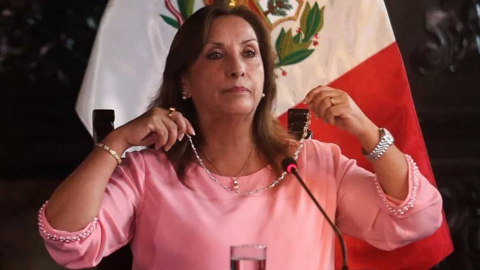 Dina Boluarte, Perú. Foto: NA