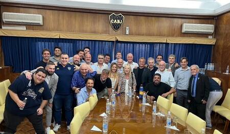 Comisión Directiva de Boca bajo la gestión de Juan Román Riquelme.