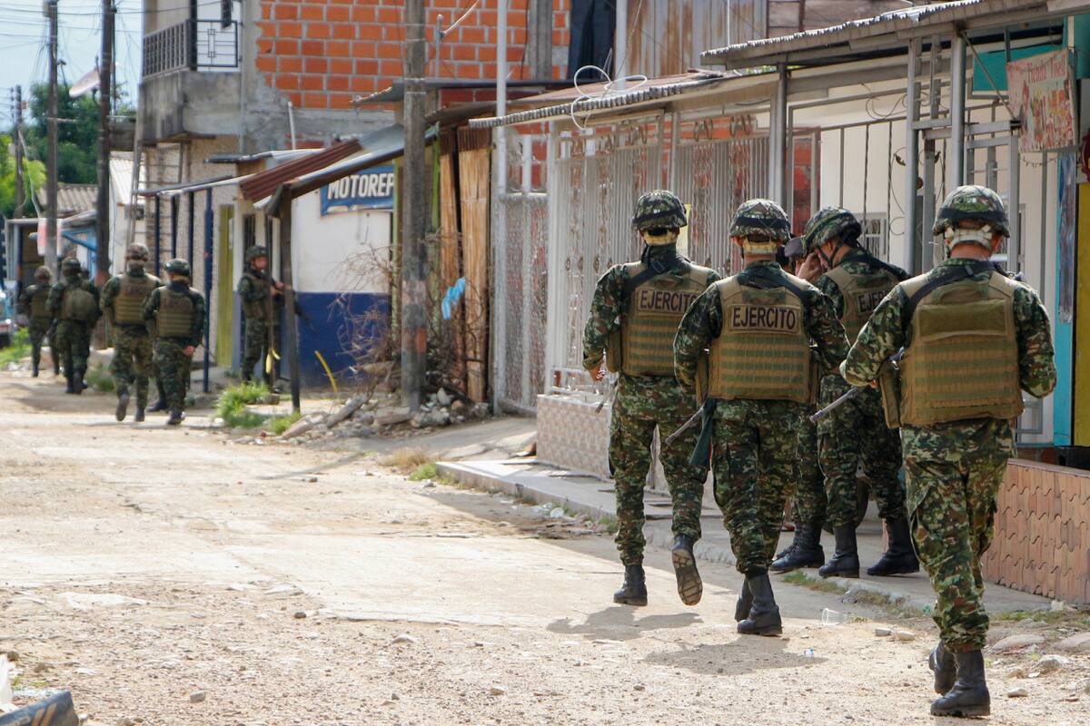 Ejército colombiano. Foto: EFE