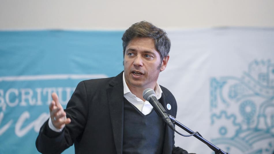 Axel Kicillof, gobernador de Buenos Aires.