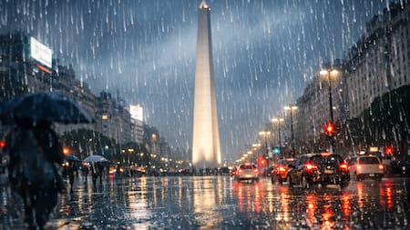 Alerta amarilla por tormentas fuertes en Buenos Aires: cuándo llegan las lluvias intensas y el posible granizo