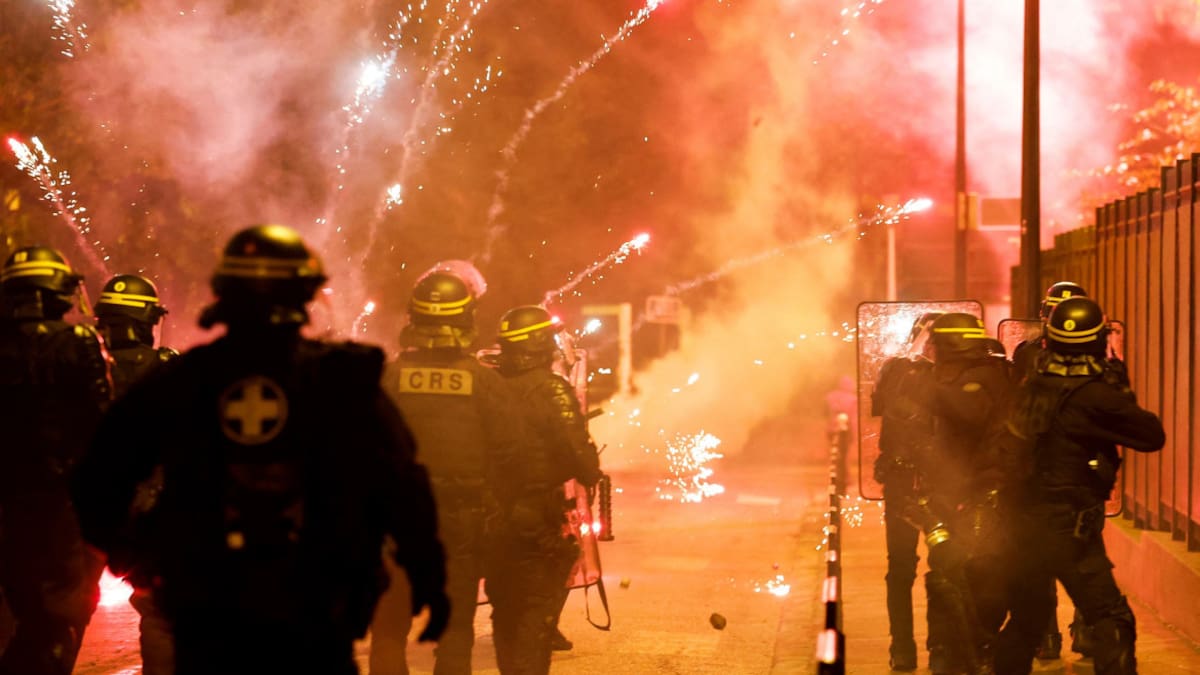 Manifestaciones e incidentes en Francia. Foto: Reuters.