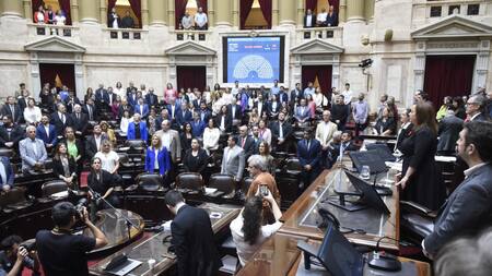Debate en Diputados sobre la creación de nuevas universidades. Foto: Telam.
