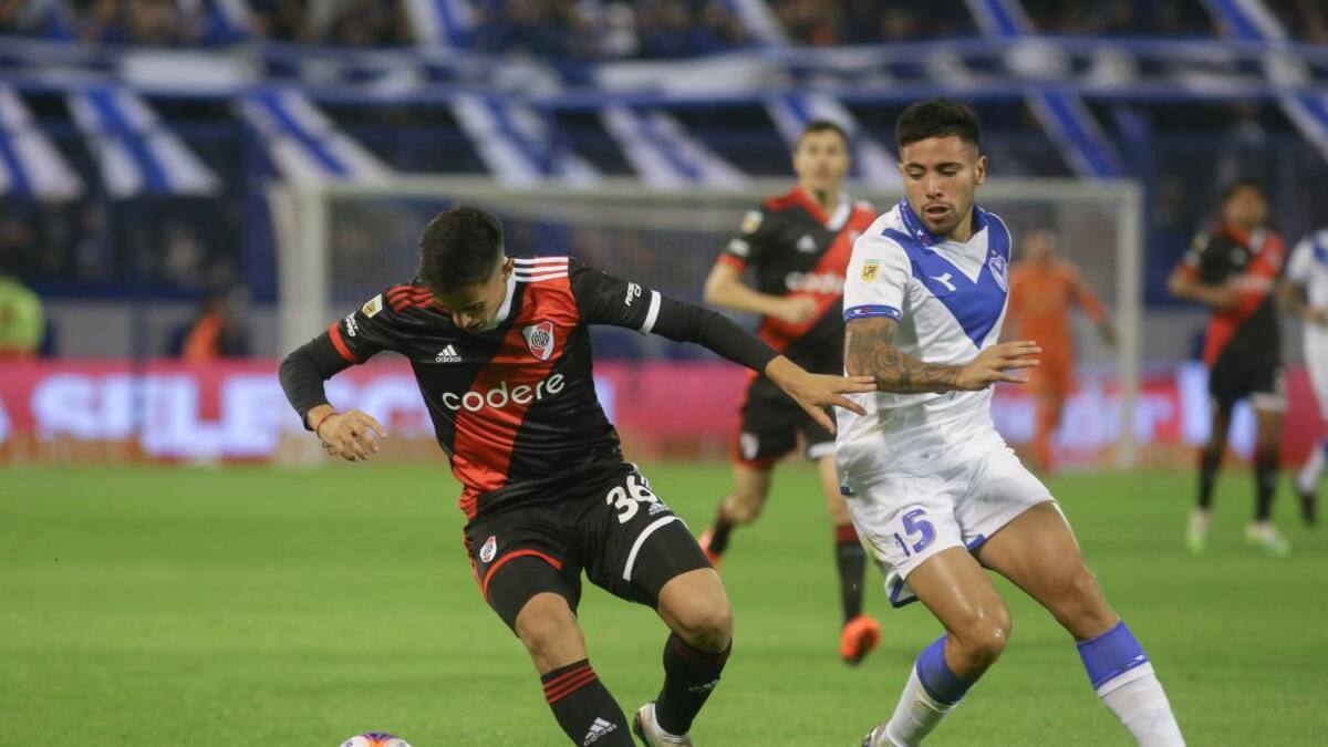 Vélez Sarsfield vs. River Plate. Foto: NA.