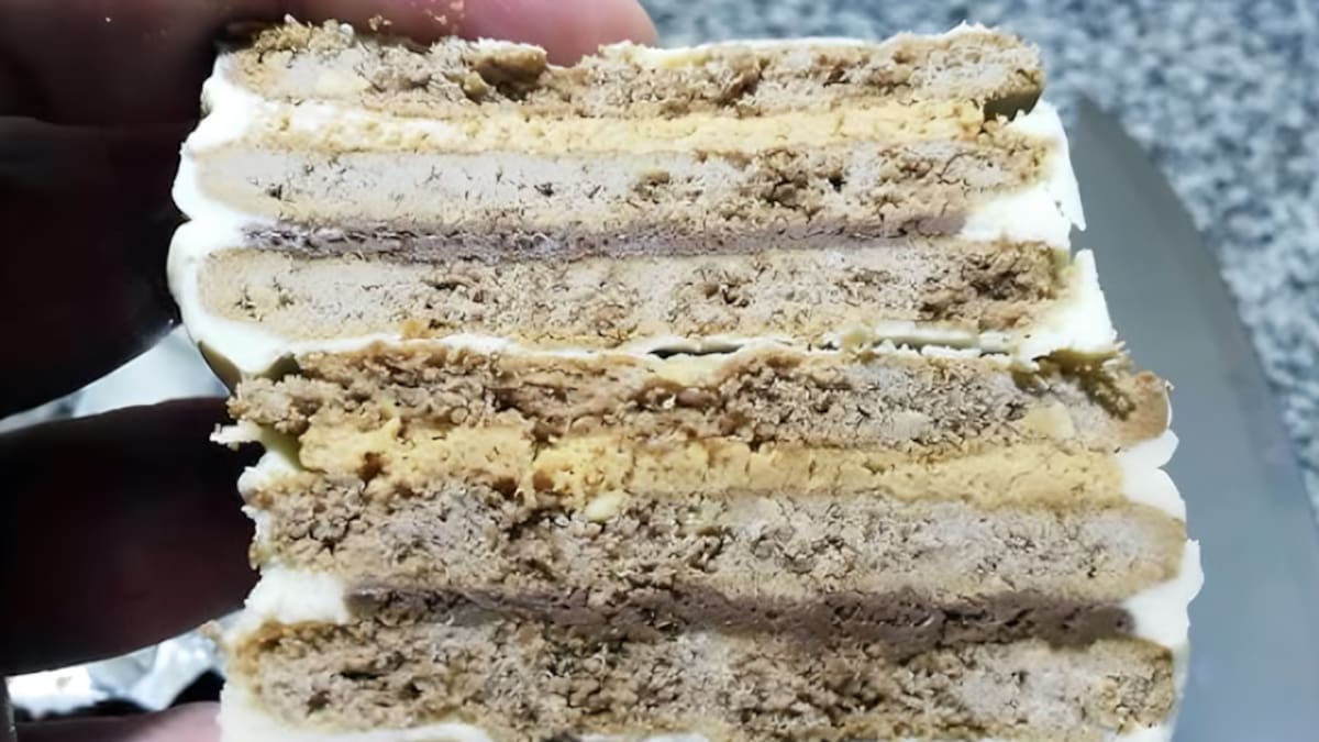 Nuevo alfajor Tri Shot Blanco.