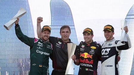 Fórmula 1, Gran Premio de Azerbaiyán, podio, Reuters