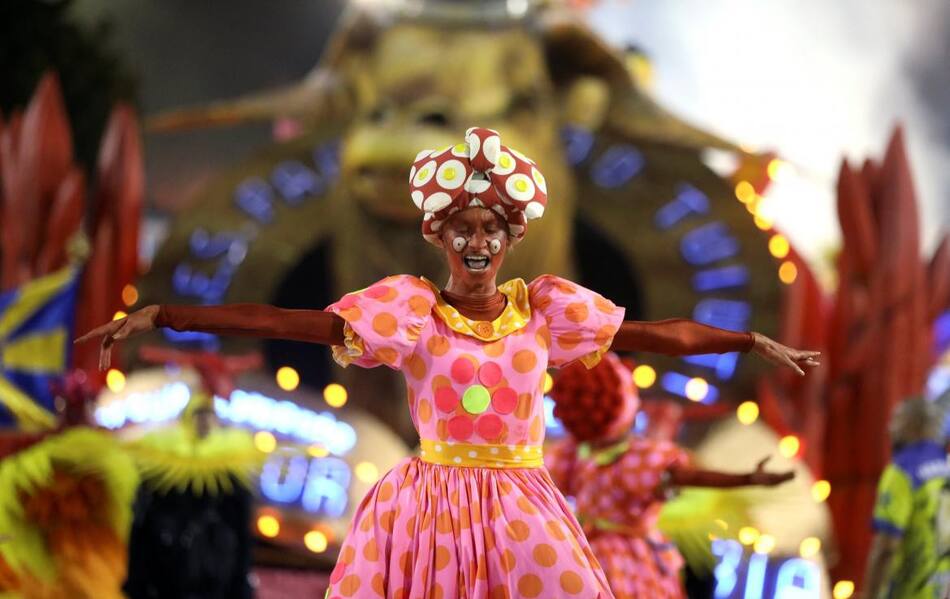 Carnaval festejos - Río de Janeiro Brasil Foto Reuters