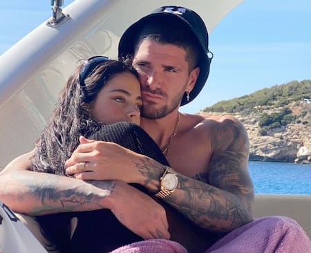 Tini Stoessel y Rodrigo De Paul. Foto: Instagram/tinistoessel.