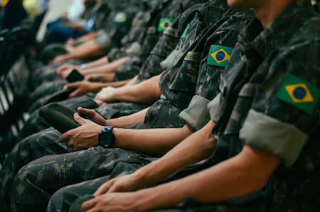 El Ejército de Brasil. Foto: Unsplash.