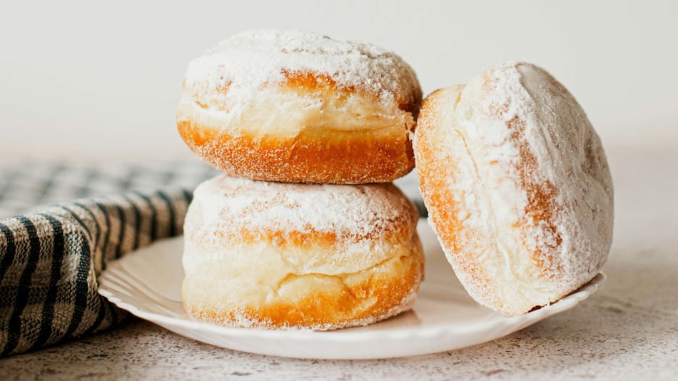 Buñuelos de vainilla. Foto: Freepik.
