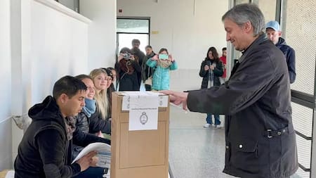 Votación Máximo Kirchner. Foto: Twitter