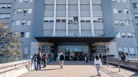 Hospital Central. Foto: Facebook/Via Noticias Mendoza