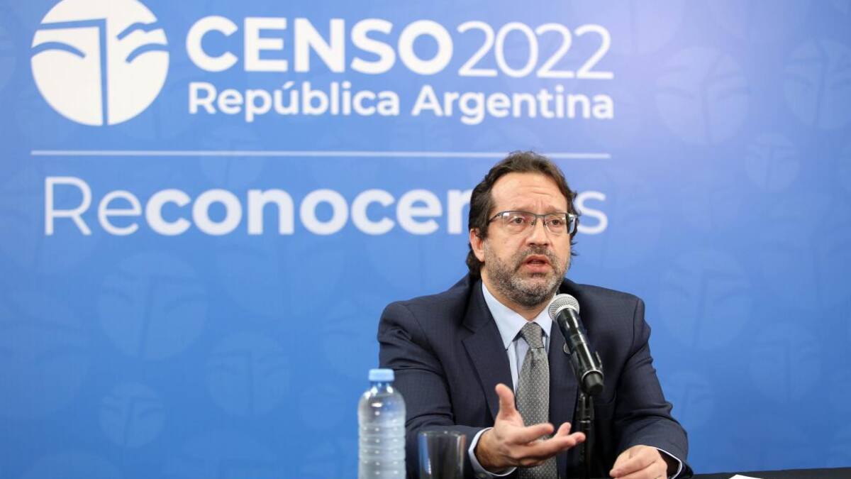 Marco Lavagna, sobre el Censo 2022. Foto: NA.
