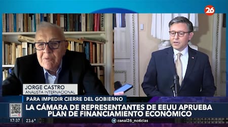 Jorge Castro en 26 PM.