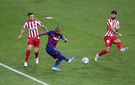 Supercopa de España, Barcelona vs. Atlético de Madrid, REUTERS