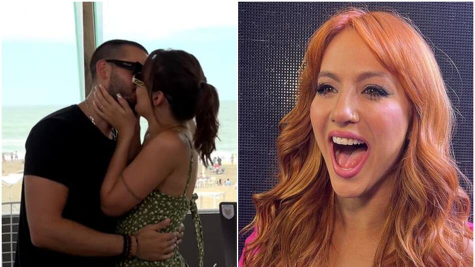 Flor Vigna se sintió traicionada tras el blanqueo de la relación de Occhiato y Peña. Fotos: Instagram.