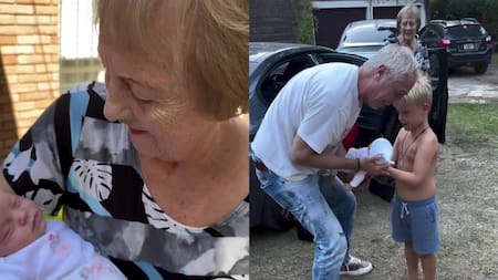 Video: Marley compartió los tiernos encuentros entre Milenka, Mirko y su mamá, Oma