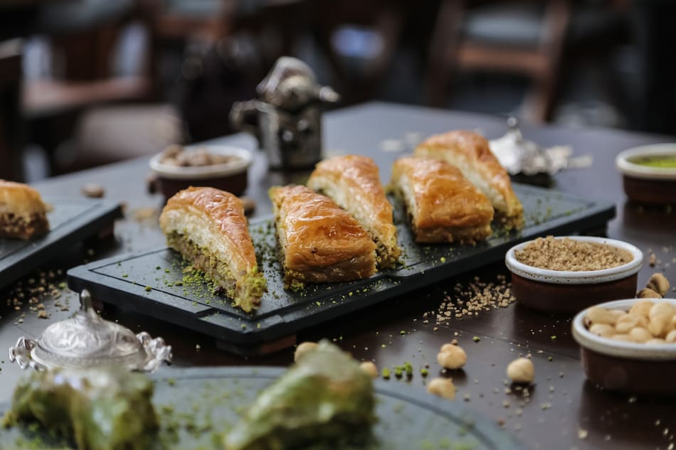 Baklava, postre egipcio, gastronomía. Foto: Freepik