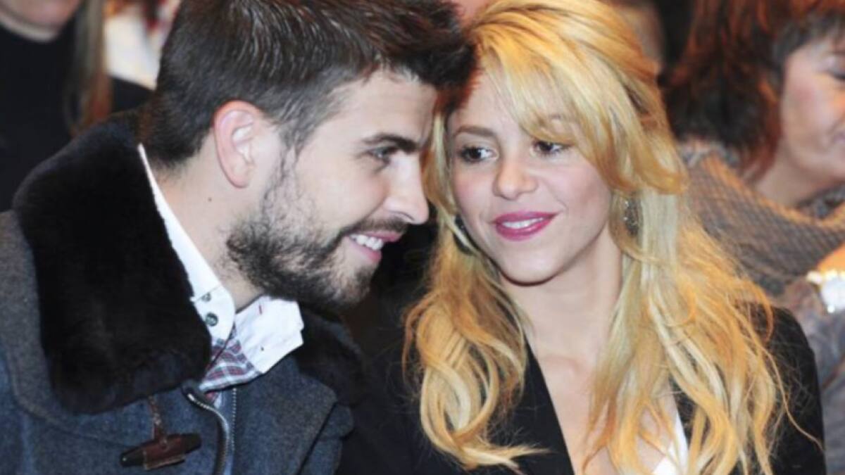 Shakira y Gerard Piqué cuando eran pareja. Foto: NA.