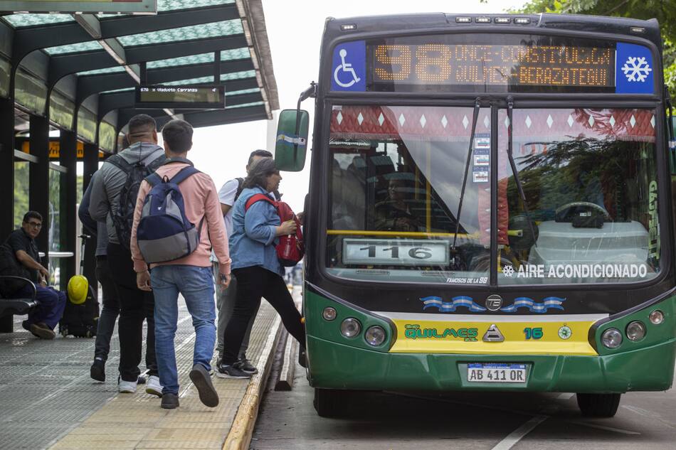 Transporte público. Foto: NA.