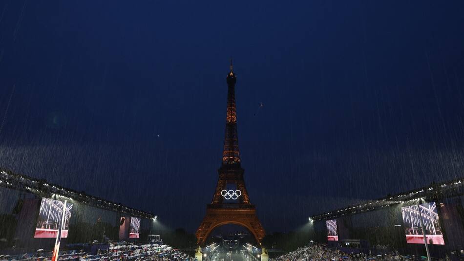 Ceremonia de apertura de los Juegos Olímpicos. Foto Reuters