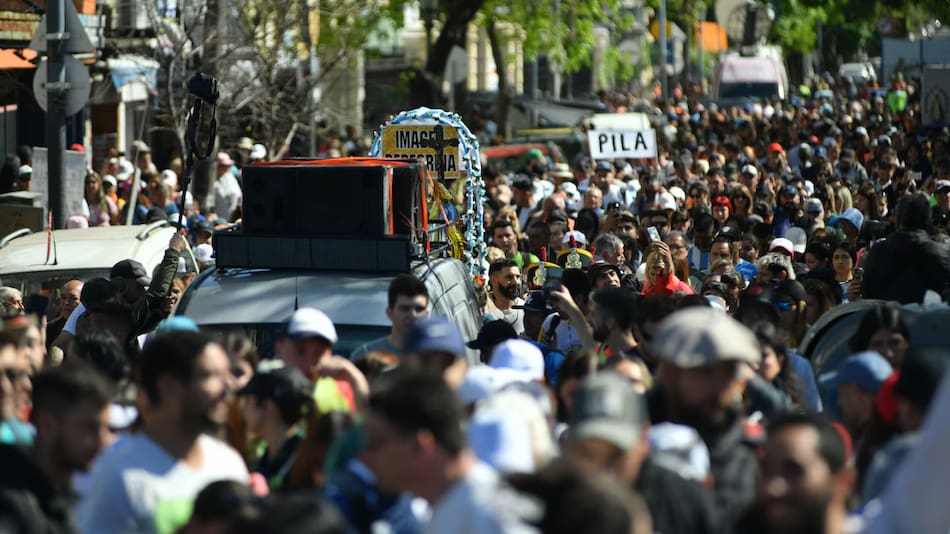 Peregrinación a Luján. Foto: NA