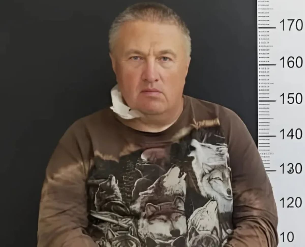 Konstantín Rudnev, líder de la secta rusa "Ashram Shambala". Foto: Policía de Seguridad Aeroportuaria.