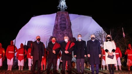 Acto en conmemoración del fallecimiento de Güemes