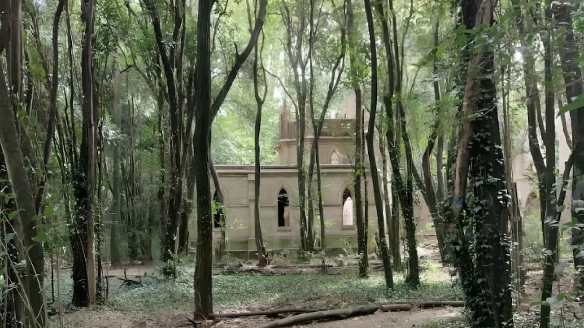 La mansión abandonada de Montelén. Foto: Instagram /montelenarg.