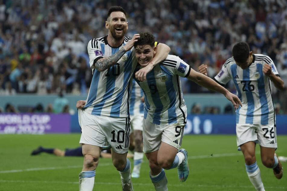 Mundial Qatar 2022 - Argentina vs. Croacia - Semifinal. Foto: EFE .