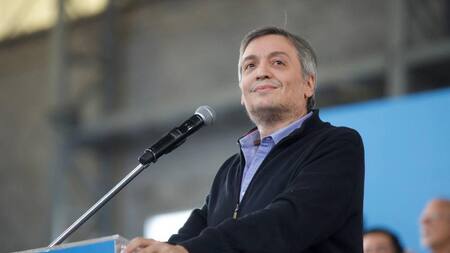 Máximo Kirchner en el cierre del congreso partidario del PJ. Foto: FdT