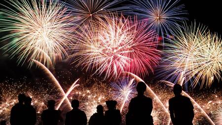 Fuegos artificiales. Foto: Unsplash.