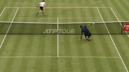 Lesión de rodilla de Del Potro en el torneo de Queens