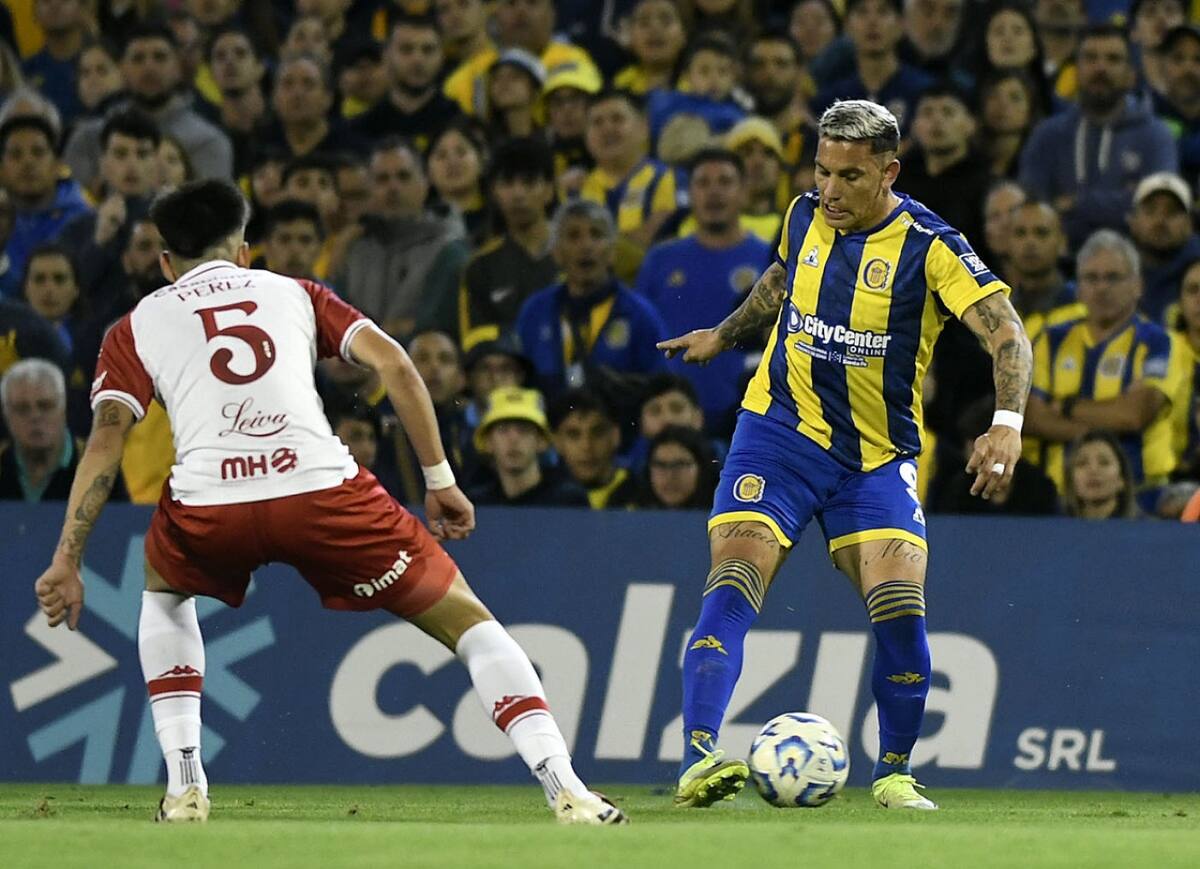 Rosario Central vs. Huracán; Torneo Apertura 2025. Foto: X @rosariocentral.