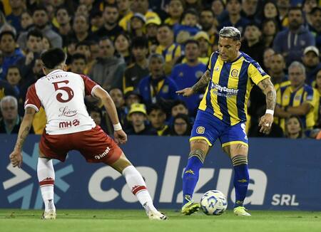 Rosario Central vs. Huracán; Torneo Apertura 2025. Foto: X @rosariocentral.