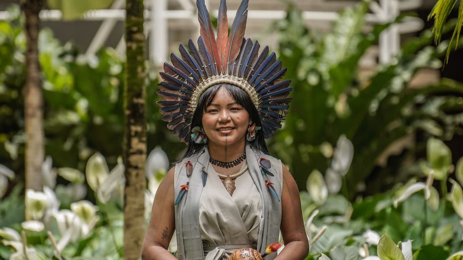 Capacitación indígena para la COP30 que se realizará en Belém do Pará, Brasil.
