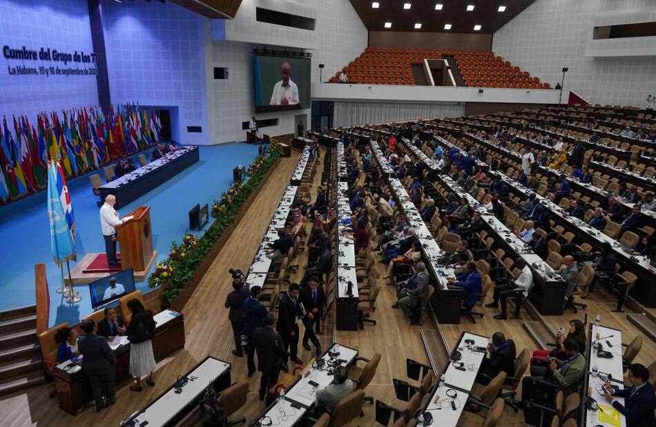Cumbre del G77. Foto: Reuters.