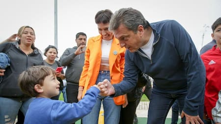 Sergio Massa en la inauguración del Nuevo Parque Municipal de la Ribera. Foto: Prensa.