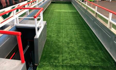 Así es el micro de la histórica fiesta de River Campeón