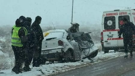 Trágico accidente en Río Negro: murieron cuatro mujeres en medio de un temporal de nieve