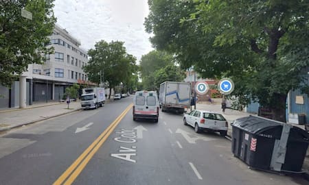 El lugar donde ocurrió el hecho en Avenida Cobo. Foto: Google Maps