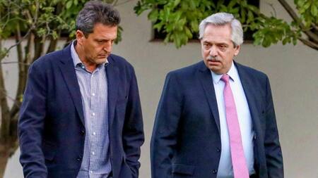 Sergio Massa y Alberto Fernández, NA