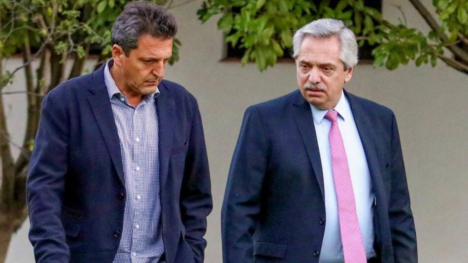 Sergio Massa y Alberto Fernández, NA