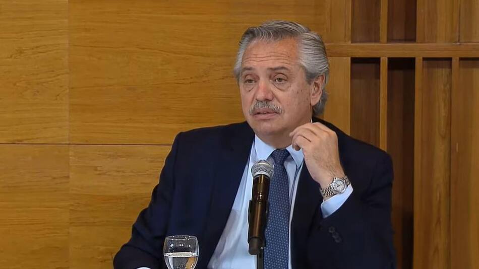 Alberto Fernández, presidente de Argentina, conferencia